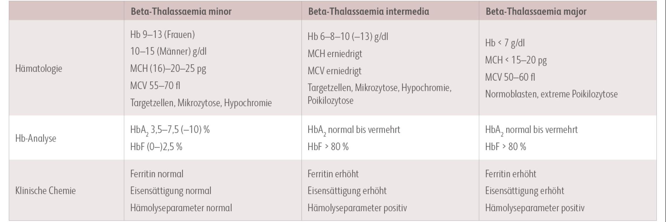 BetaThalassämie Diagnose BMSOnkologie